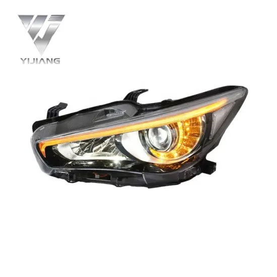 Infiniti Q50 LED Headlight Conversion Kit: Advanced Auto Lighting Systems and Modified Headlight Assembly