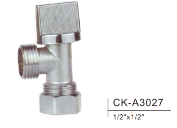 Brass angle valve CK-A3027 1/2"x1/2"