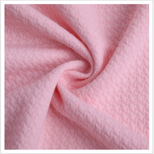 Soft Knitted Jacquard Air Layer Baby Cloth Fabrics