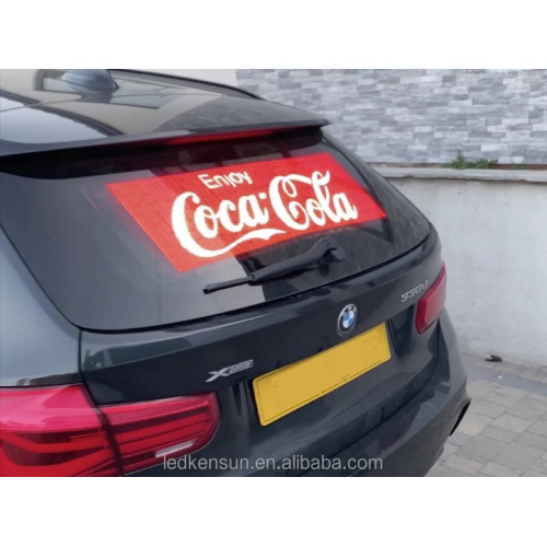 Taxi Led Sign Car Rear Window Led Display