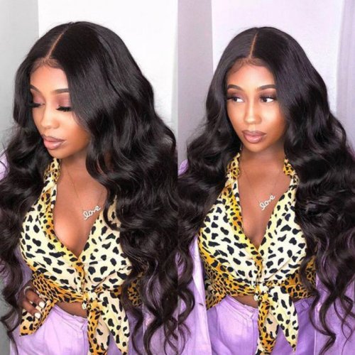 Hd Full 360 Lace Frontal Wig Raw Brazilian Virgin Body Wave Human Hair Transparent Lace Front Wig Natural Human Hair Wig Vendor