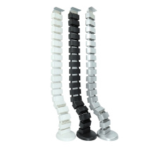 Office Desk Wire Management Plastic Snake Cable Tray