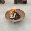 Antique Bowl Metal Corten Steel Fire Pit