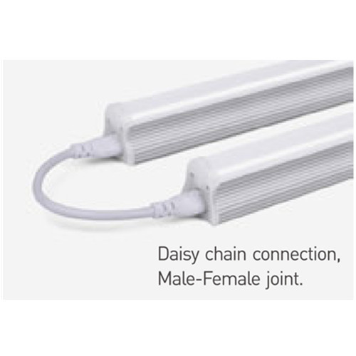 LEDER Dimmable Aluminum 3000K 2ft LED Tube Light