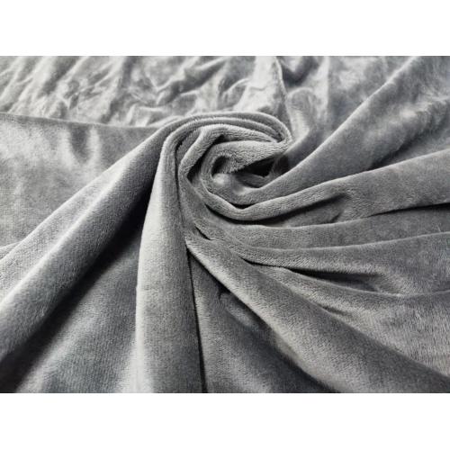 100%Polyester One Side Super Soft Fleece Fabric