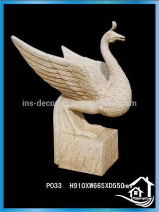 Beautiful heron garden sculpture