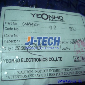 yeonho connector 4.2mm pitch 2 pin connector SMW420-02-BL wire to board header connector