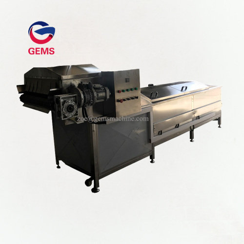 Continuous Blanch Blanching Shrimp Cooking Blanching Machine