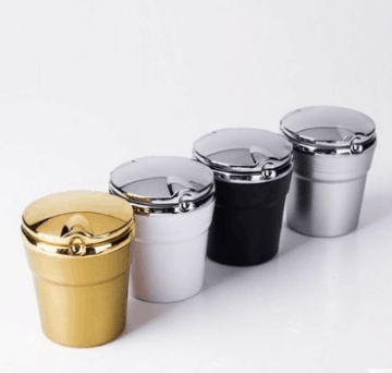 Hot Sale Universal LED Light Plastic Car Ashtray