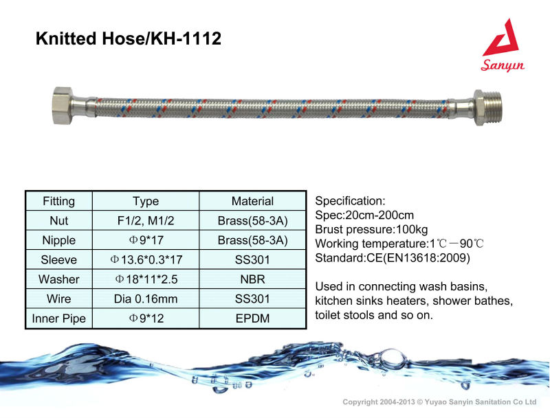 fil d&#39;aluminium ou fil de plastique (KH-1112)