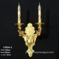 European Style Zinc Alloy French Candle Crystal Wall Lamp
