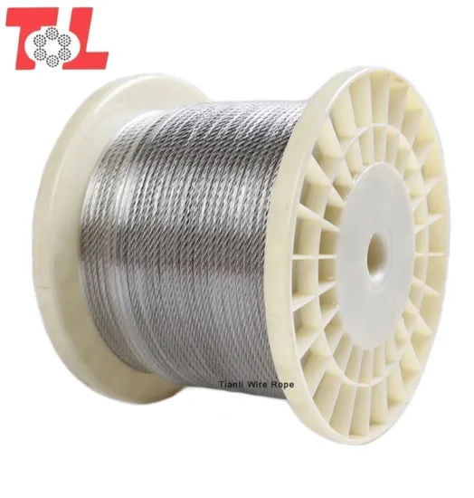 304 7x19 8mm Stainless Steel Wire Rope