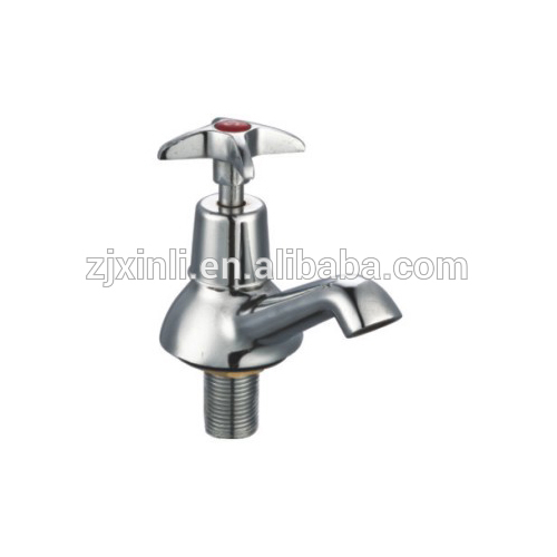 Zinc Cold Wash Hand Basin Faucet, Polish and Chrome Finish