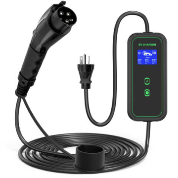 32A 16A Level 2 EV Charger with 5m Cable: Type 2 or Type 1
