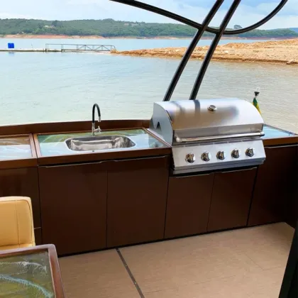 Outdoor cooking meant barbecue grills