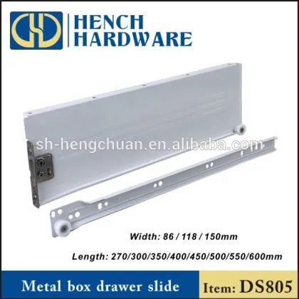 Blum type mepla metal box drawer slide