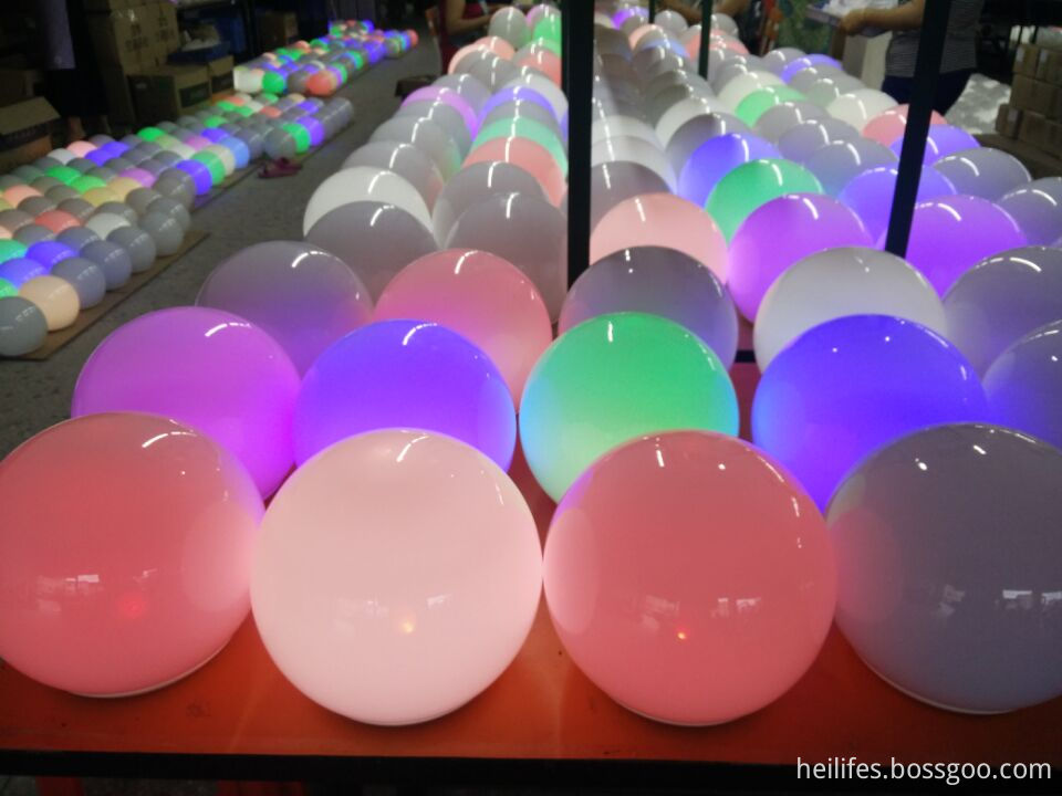 16 색 볼 Led 야간 조명, Bossgoo.com의 고품질 16 색 볼 Led 야간 조명