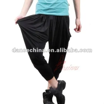 11212502 cotton spandex men harem yoga pants