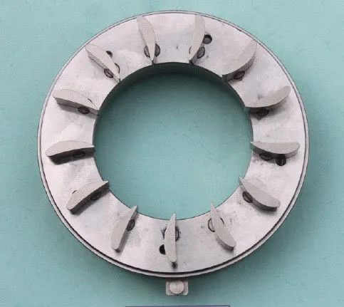 Td08 Truck Turbocharger Nozzle Ring , Turbine Nozzle Ring