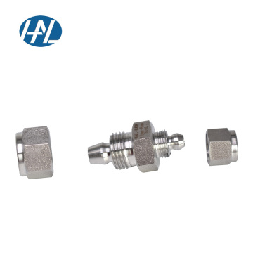 Mini Pneumatic Connector Fittings - Stainless Steel Straight Through Air Quick Twist Compression Fittings