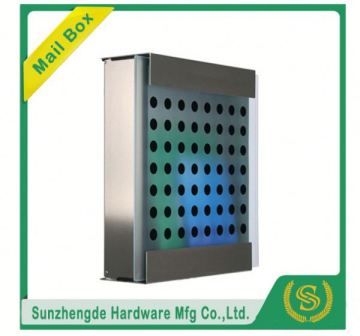 SMB-068SS Hand Made Classical Design Automatic 3 Doors Galvanized Iron Letter Box