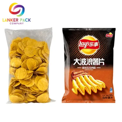 Food Grade Custom Laminated Material Potato Chips Bag