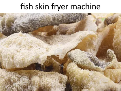 Continuous Industrial Frying Machine