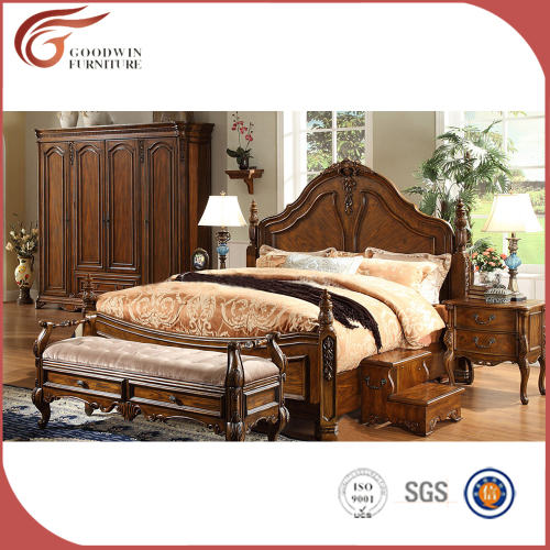 Wooden Hotel Bedroom Furniture Made In Vietnam A08, High Quality Wooden