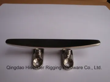 Low Silhouette Cleat, Rigging Hardware, Marine Hardware, Stainless Steel,