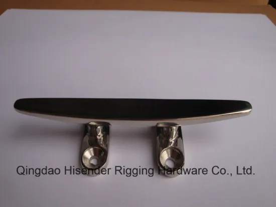 Low Silhouette Cleat, Rigging Hardware, Marine Hardware, Stainless Steel,