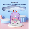 New Cartoon Printing Children's Lovely Backpack Outdoor Lightweight Unicorn Book Bag Waterproof PU School Bag