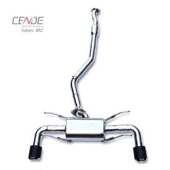 High-Quality Loud Catback Valve Exhaust for Subaru BRZ by CENDE