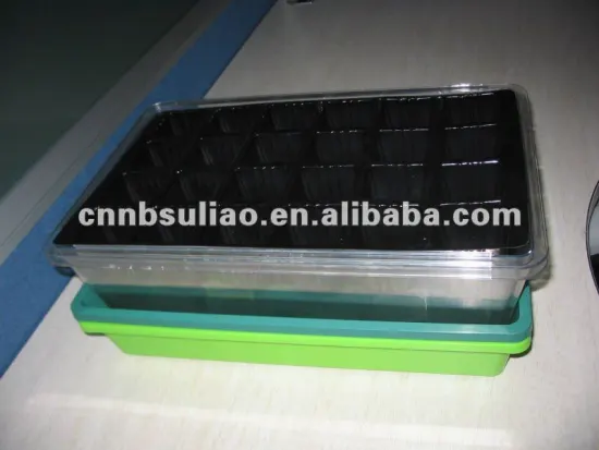 plastic nursery pot and planter