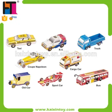 10234829 Car Design 122 PCS Mini Super Building 3d Model Puzzle