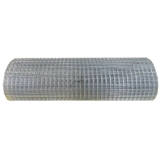 Welded Wire Mesh Roll: 100 Feet GI Square Mesh with 2-inch Hole