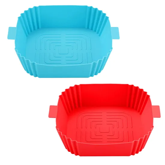 Reusable Silicone Baking Pan: A Versatile Muffin Mold, Cake Maker, and Collapsible Air Fryer Liner