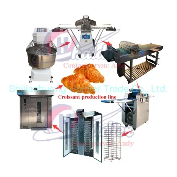 Easy Operation Croissant Production Line, Full Automatic Croissant Making Machine