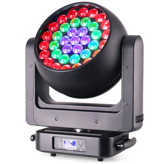 Professional Gugangdou Marslite 37pcs 25W RGBW Moving Head Uplight for DJ and Night Club Use