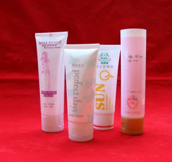 plastic skin care cream packaging tube
