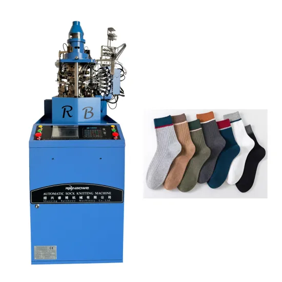 Professional Double Cylinder Socks Knitting Machine: Fully Automatic and Popular