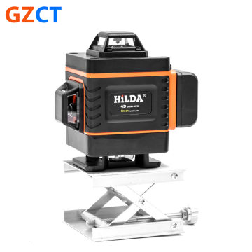 4D Orange & Green Self-leveling 360 Degree Laser Level