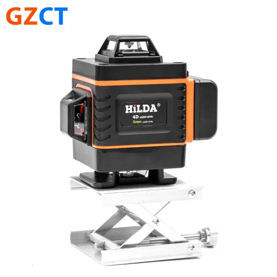 4D Orange & Green Self-leveling 360 Degree Laser Level