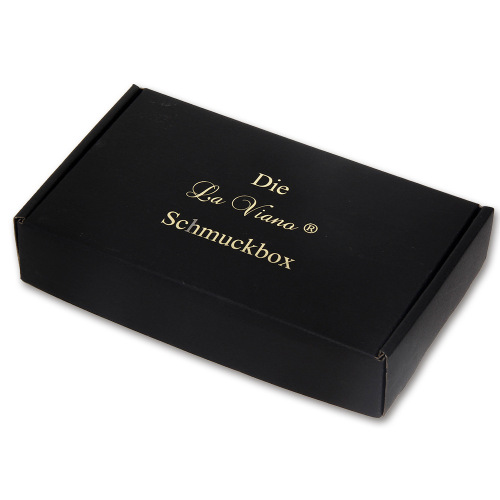 Custom Logo Matte Black Paper Corrugated Mailing Box