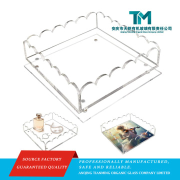 Modern Clear Acrylic Photo Frame Tray