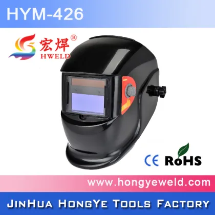 arc sensor big view solar auto darkening/shading grinding welding helmets