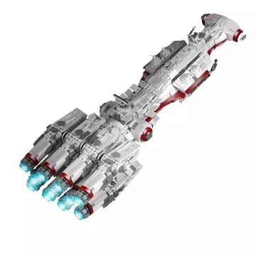 Mould King 21003: The Star Wars Cruiser Building Block Set - A DIY Toy Creation for Kids