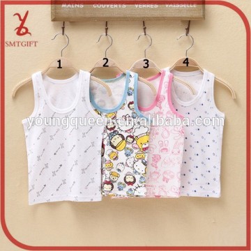 KT31 Kids Multicolor cotton printed children's vest