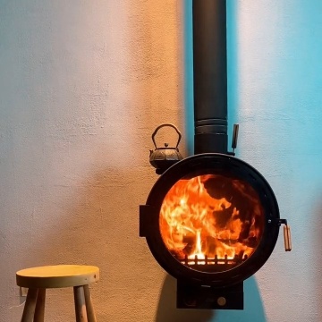 Suspended Wood Burning Heaters Wood Burning chimney