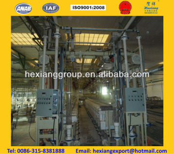 water closet casting line for rim-stick