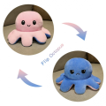 Cute two-sided octopus stuffed animal